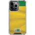Brazil Soccer Flag iPhone 16 Pro Max Clear Case